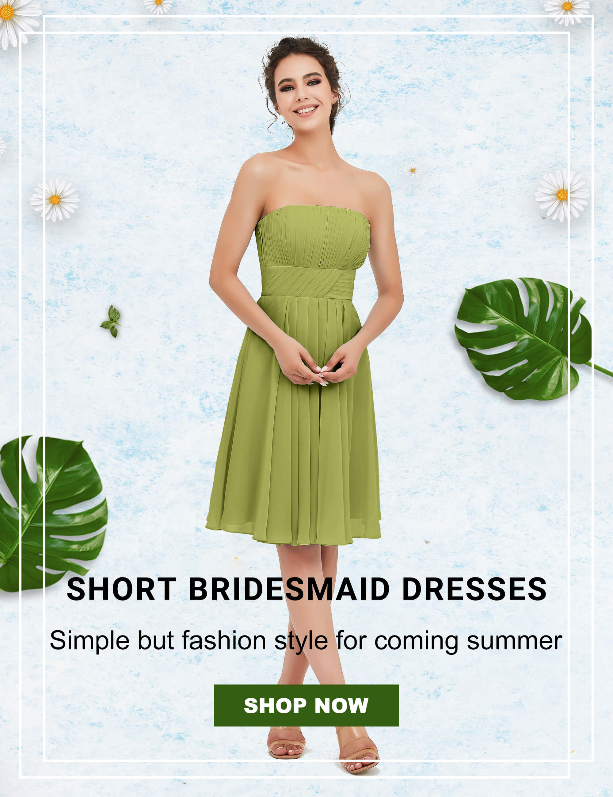 princess polly baby blue dress 47 Stylish Short Bridesmaids' Dresses