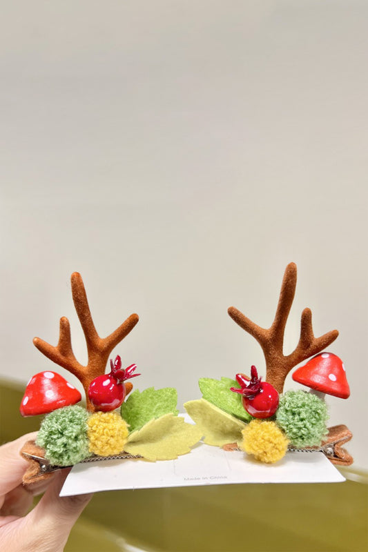 Fermaglio per capelli natalizio, graziosi accessori per capelli