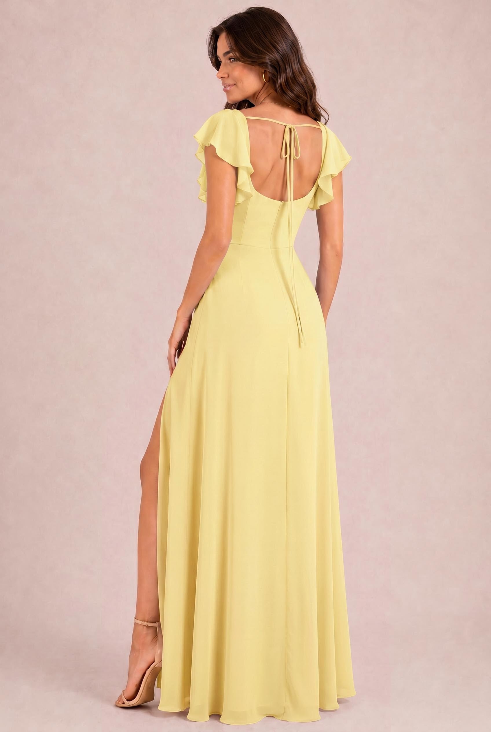 Chiffon A-Line Bridesmaid Dress