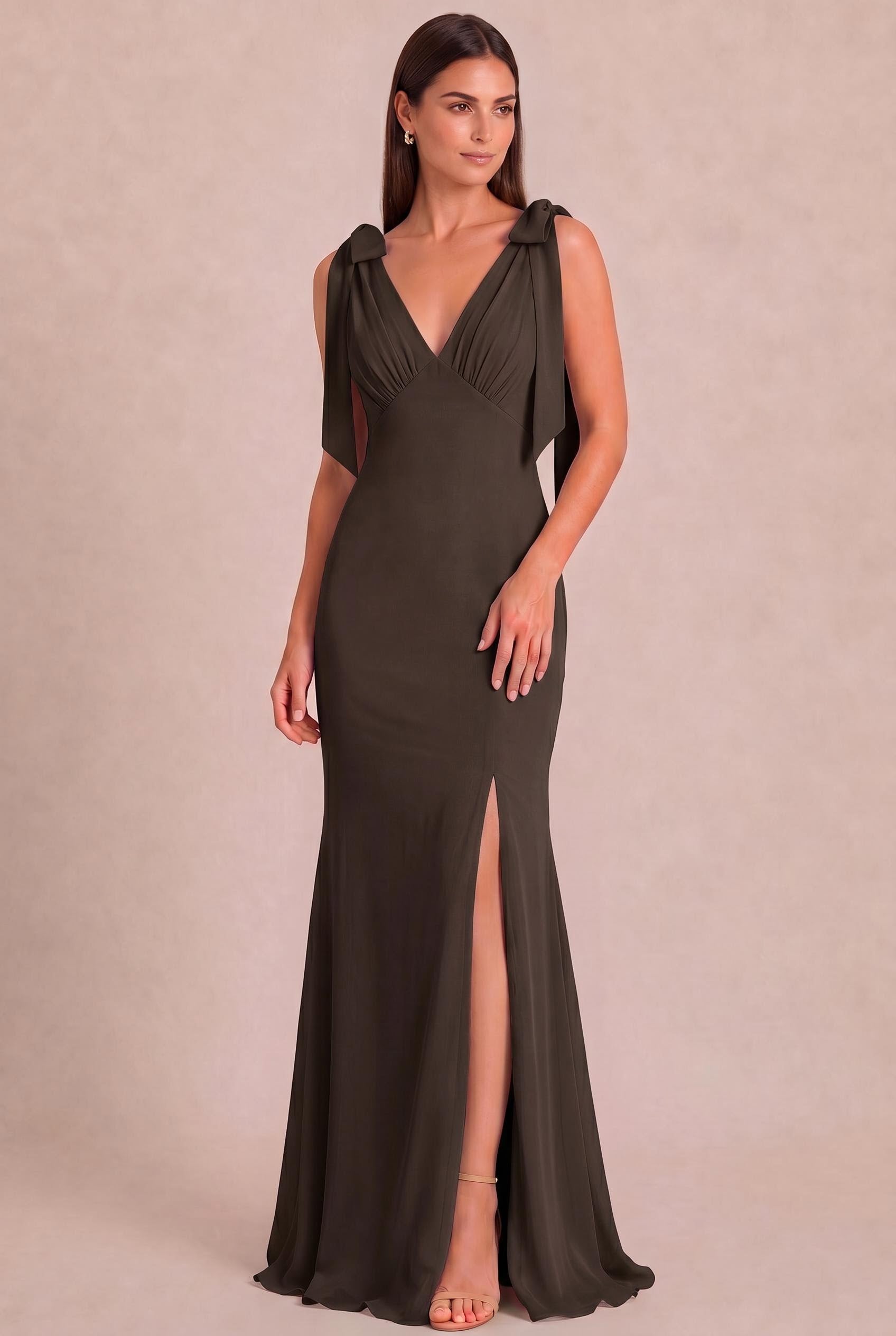 Chiffon Mermaid Bridesmaid Dress