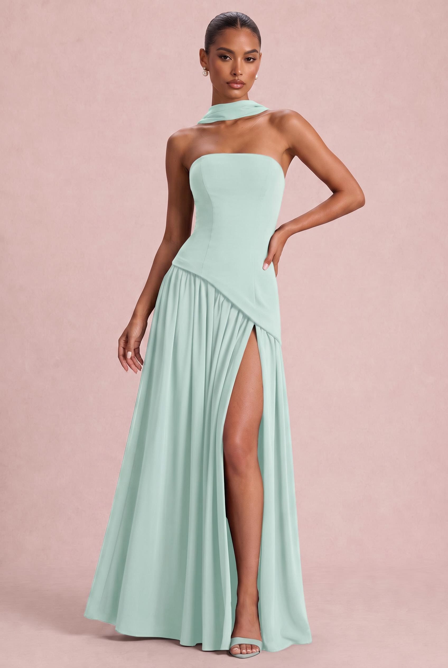 Chiffon A-Line Bridesmaid Dress