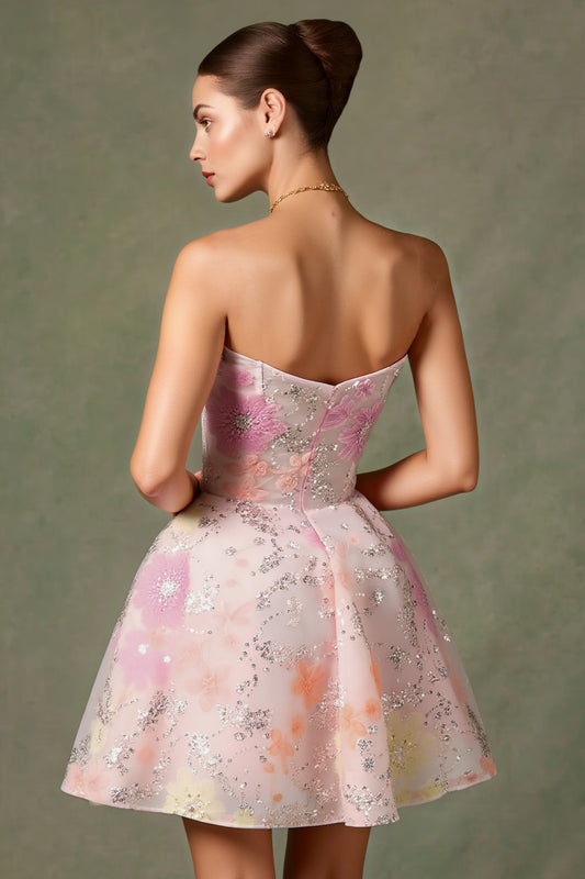 Pink Homecoming Dresses DUNTERY Pink Homecoming Dresses DUNTERY