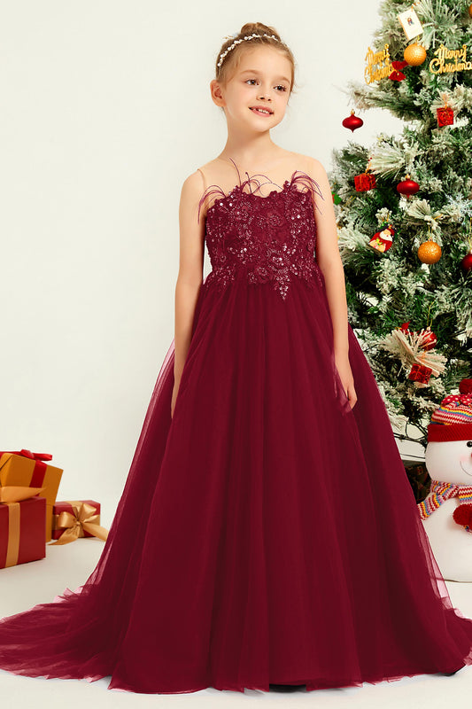 Girls' Christmas Dresses DUNTERY Girls' Christmas Dresses DUNTERY