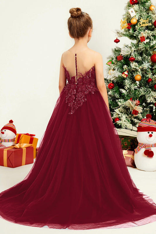 Girls' Christmas Dresses DUNTERY Girls' Christmas Dresses DUNTERY