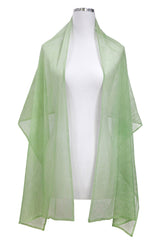 Dusty-Sage-Tulle-Shawl