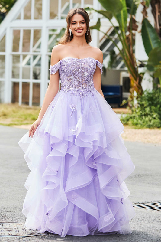 Purple Prom Dresses - Royal Plum Lilac Lavender and More Colors DUNTERY Purple Prom Dresses - Royal Plum Lilac Lavender and More Colors DUNTERY