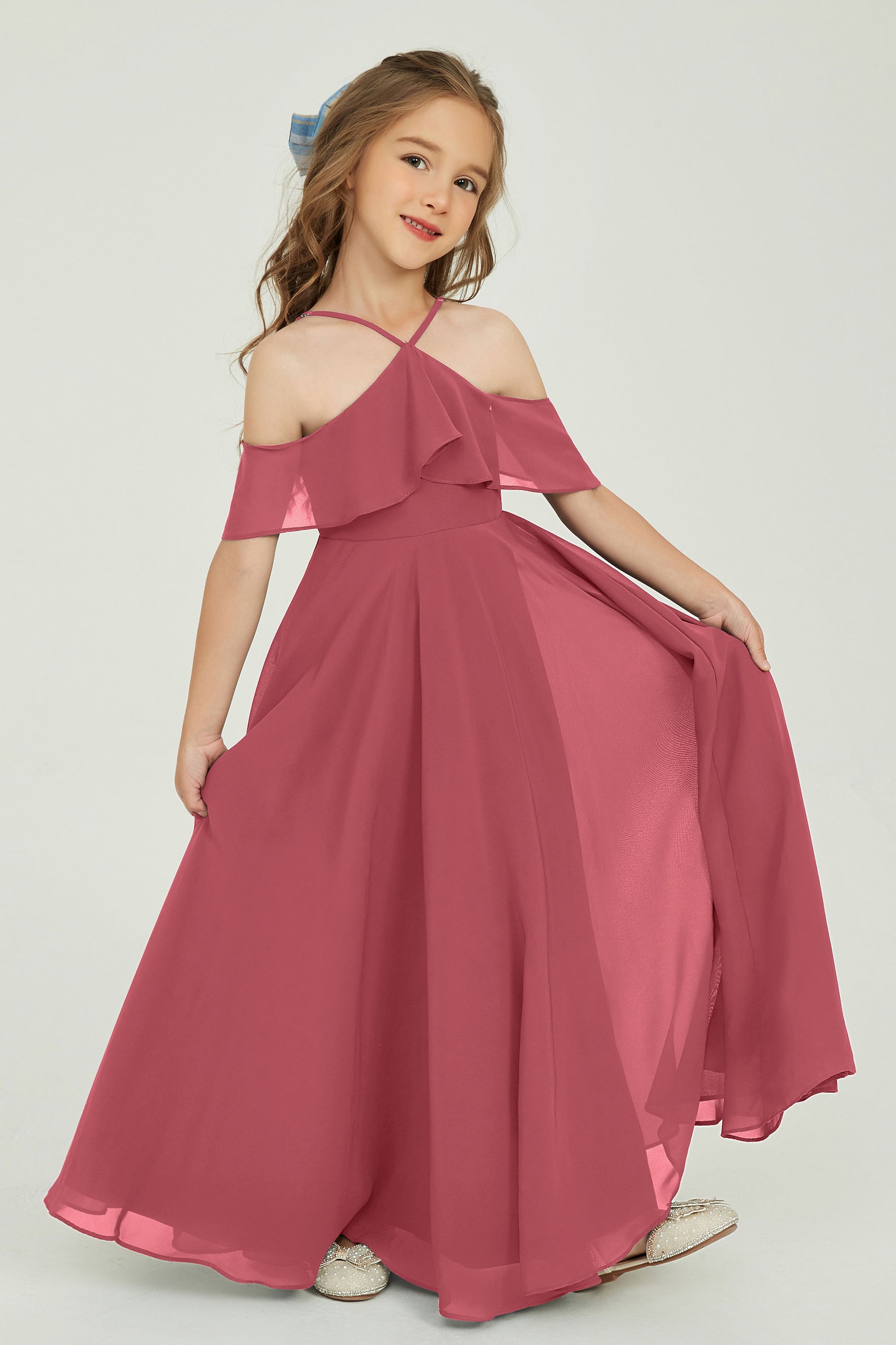 Clothing Dillards Junior Bridesmaid Dresses Long Chiffon Junior Bridesmaid Dress With Flutter Sleeves DUNTERY Clothing Dillards Junior Bridesmaid Dresses Long Chiffon Junior Bridesmaid Dress With Flutter Sleeves DUNTERY