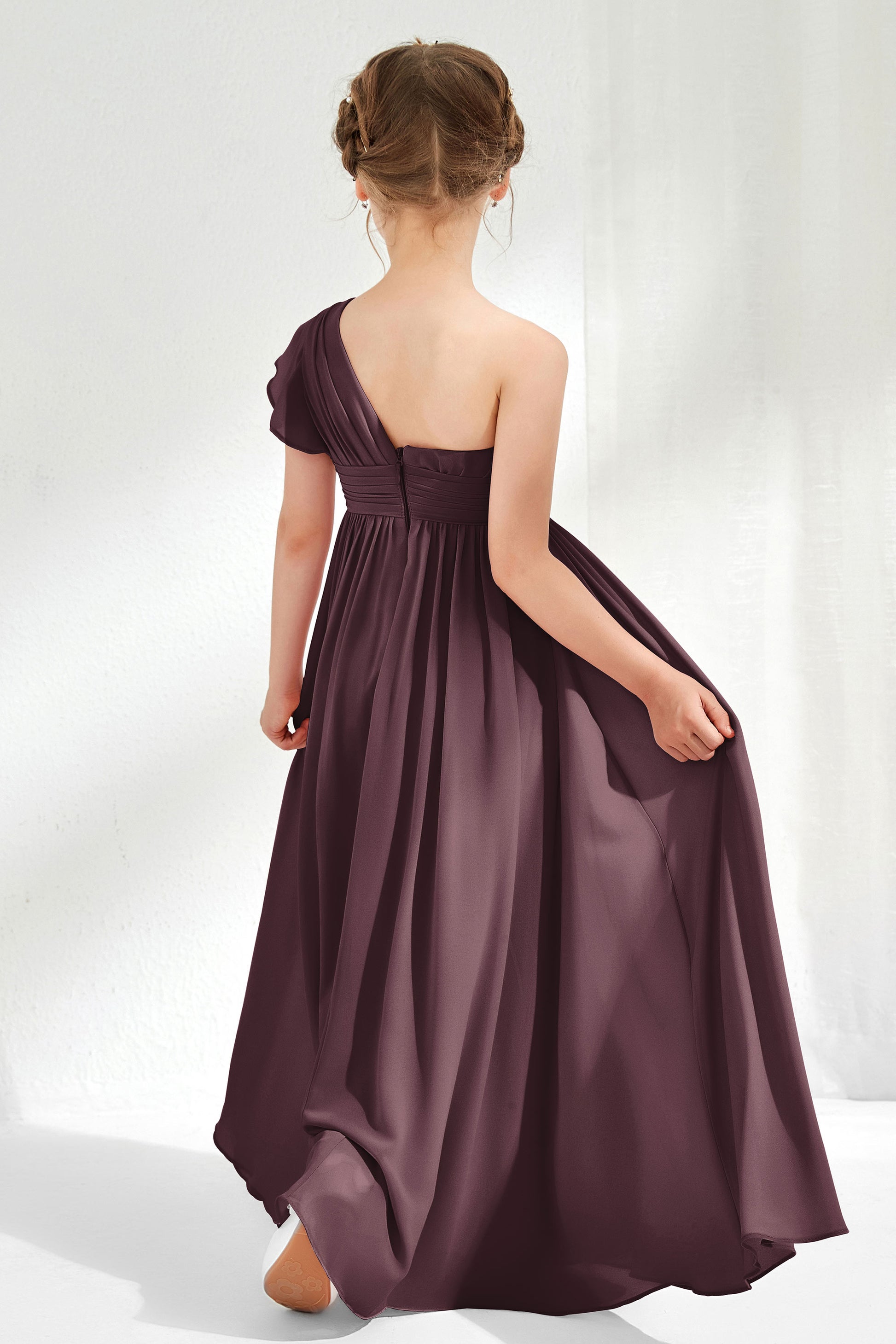 taffeta junior bridesmaid dresses Azazie Arianthe Junior