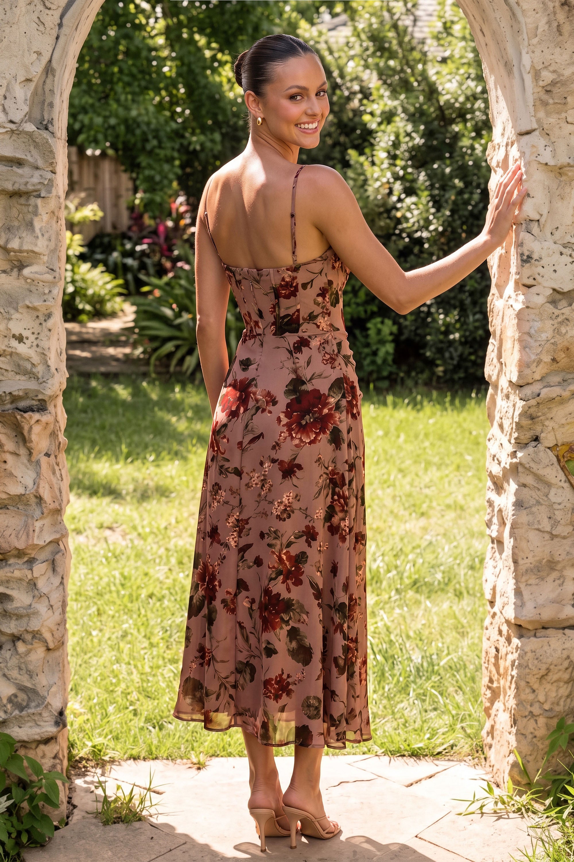 [Autumn Merlot Floral]