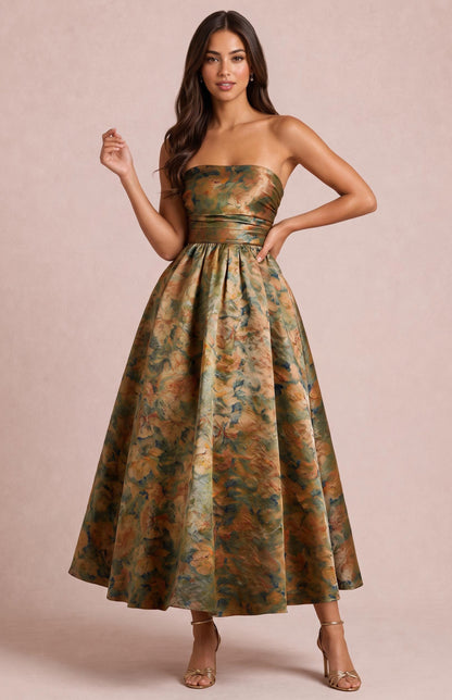 [Verdant Gold Floral]