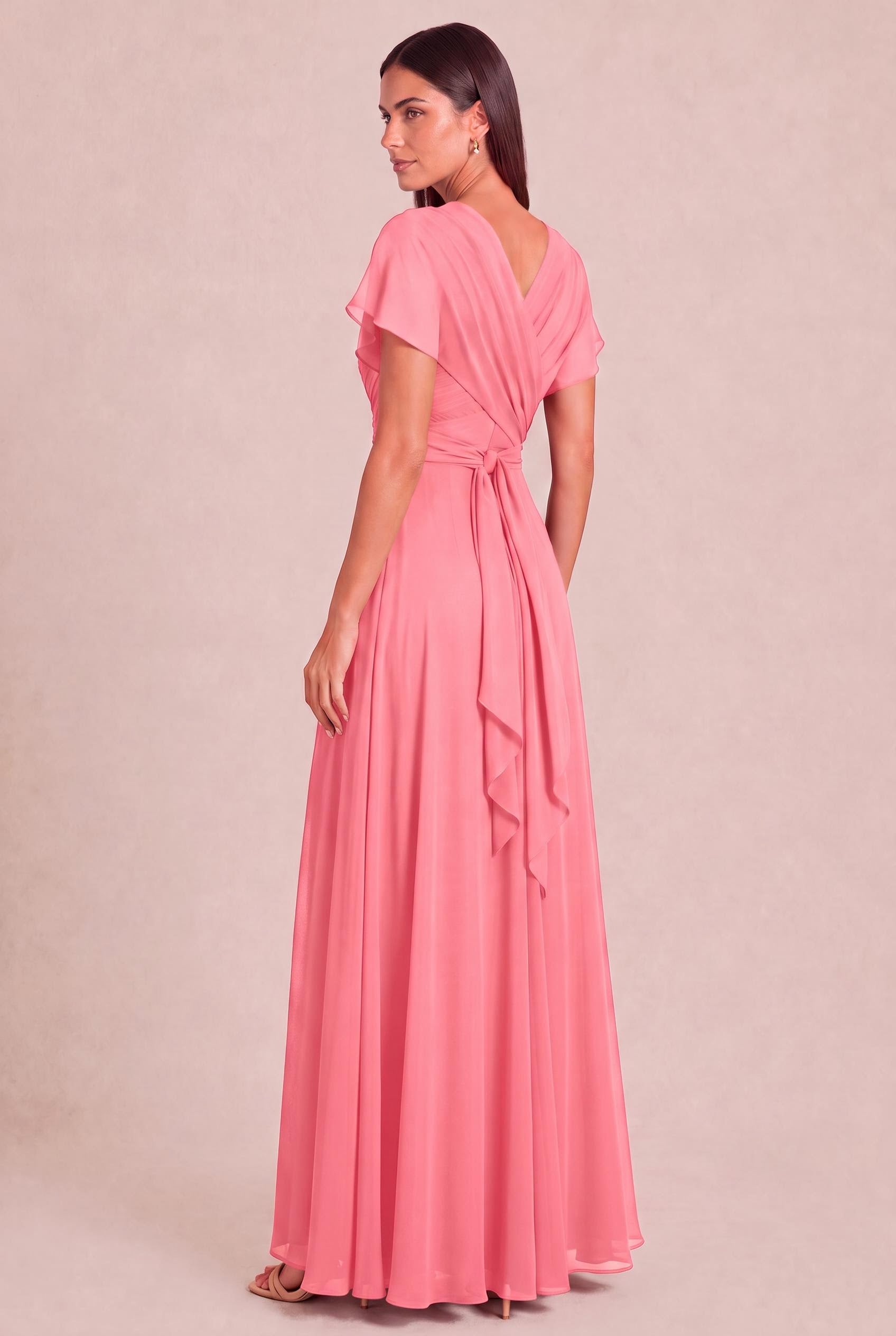 Convertible Chiffon A-Line Bridesmaid Dress