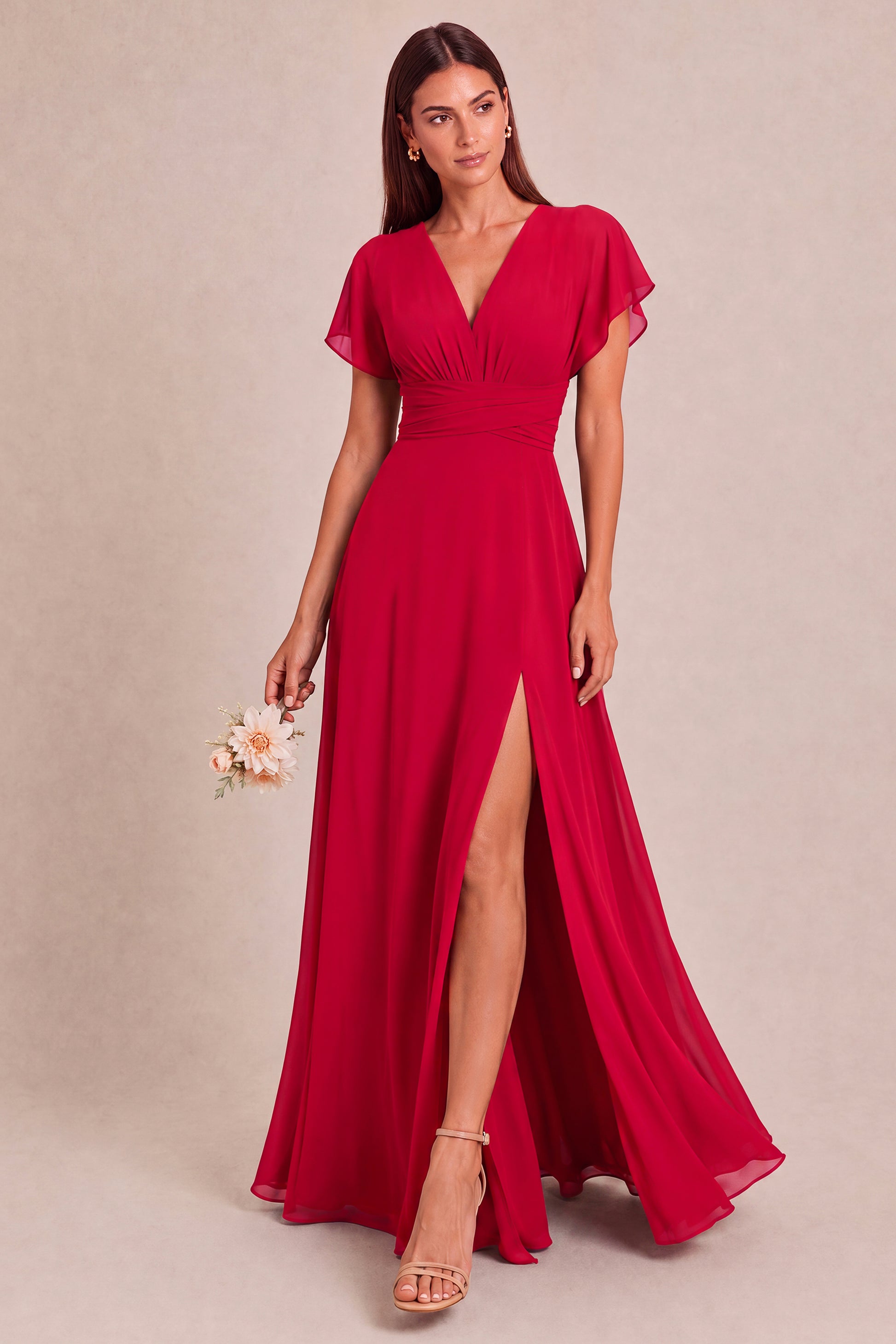 Convertible Chiffon A-Line Bridesmaid Dress