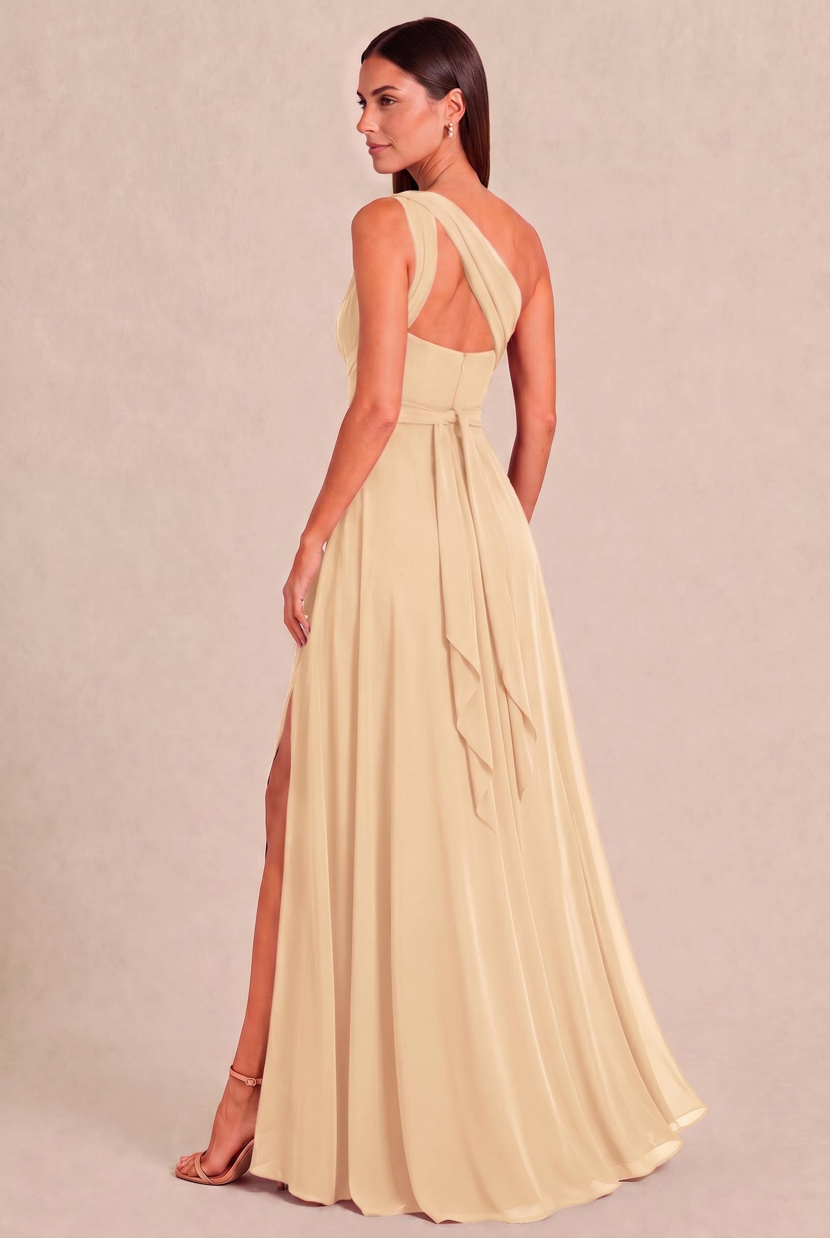 Convertible Chiffon A-Line Bridesmaid Dress