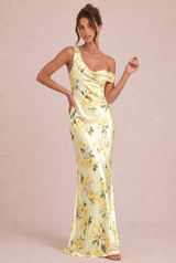 Kelley Floral Matte Satin
