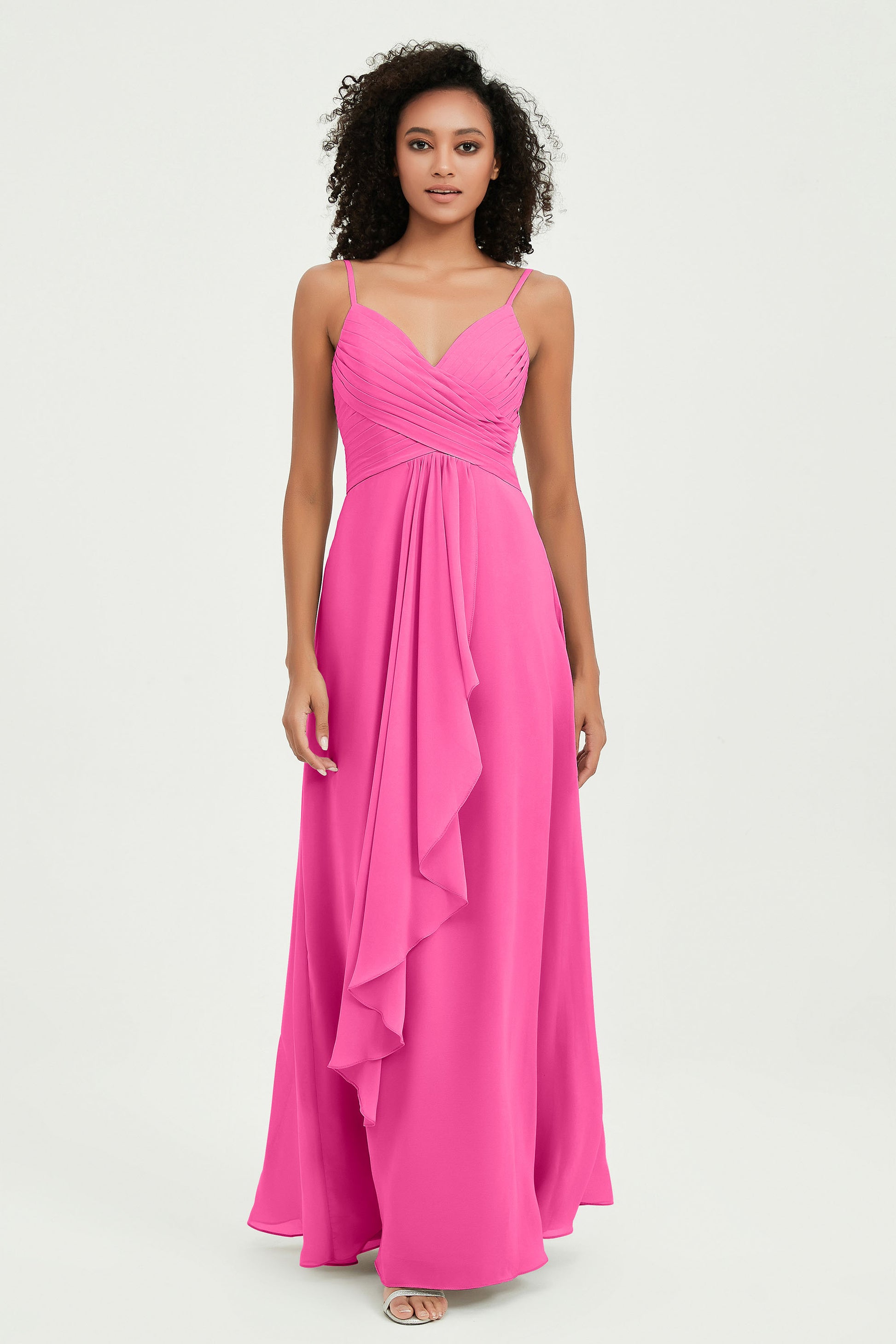azalea bridesmaid dresses NEW! Dress Muted Satin Espresso while a discreet slit enhances allure Azalea Bridesmaid Dress Flowy One