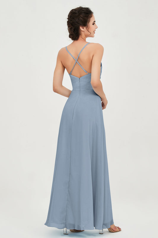 Periwinkle Bridesmaid Dresses DUNTERY Periwinkle Bridesmaid Dresses DUNTERY
