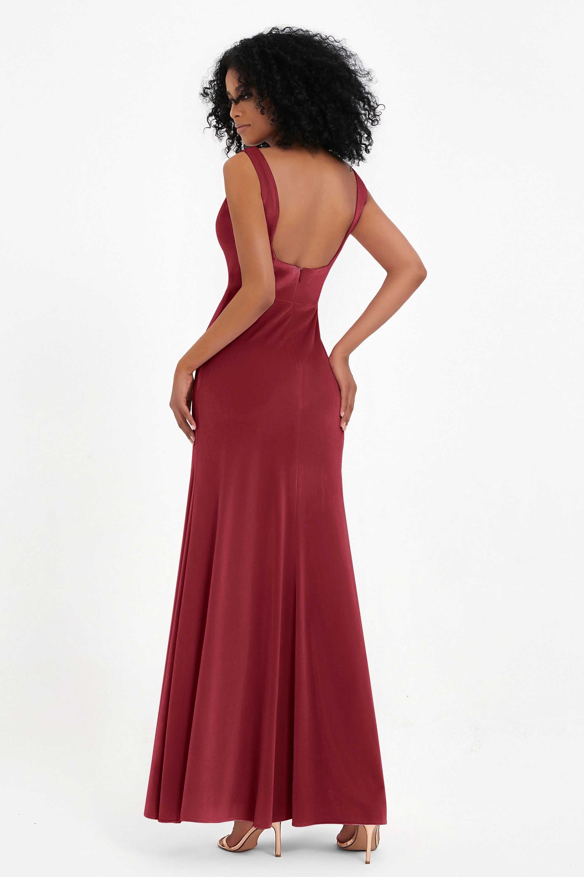 velvet backless bodycon dress Amazon.com: BerryGo Women's Sexy Velvet Bodycon Ruched Backless Wrap Maxi Dress Sleeveless V Neck Party Cocktail Slit Dress Pumpkin, L : Clothing, Shoes & Jewelry