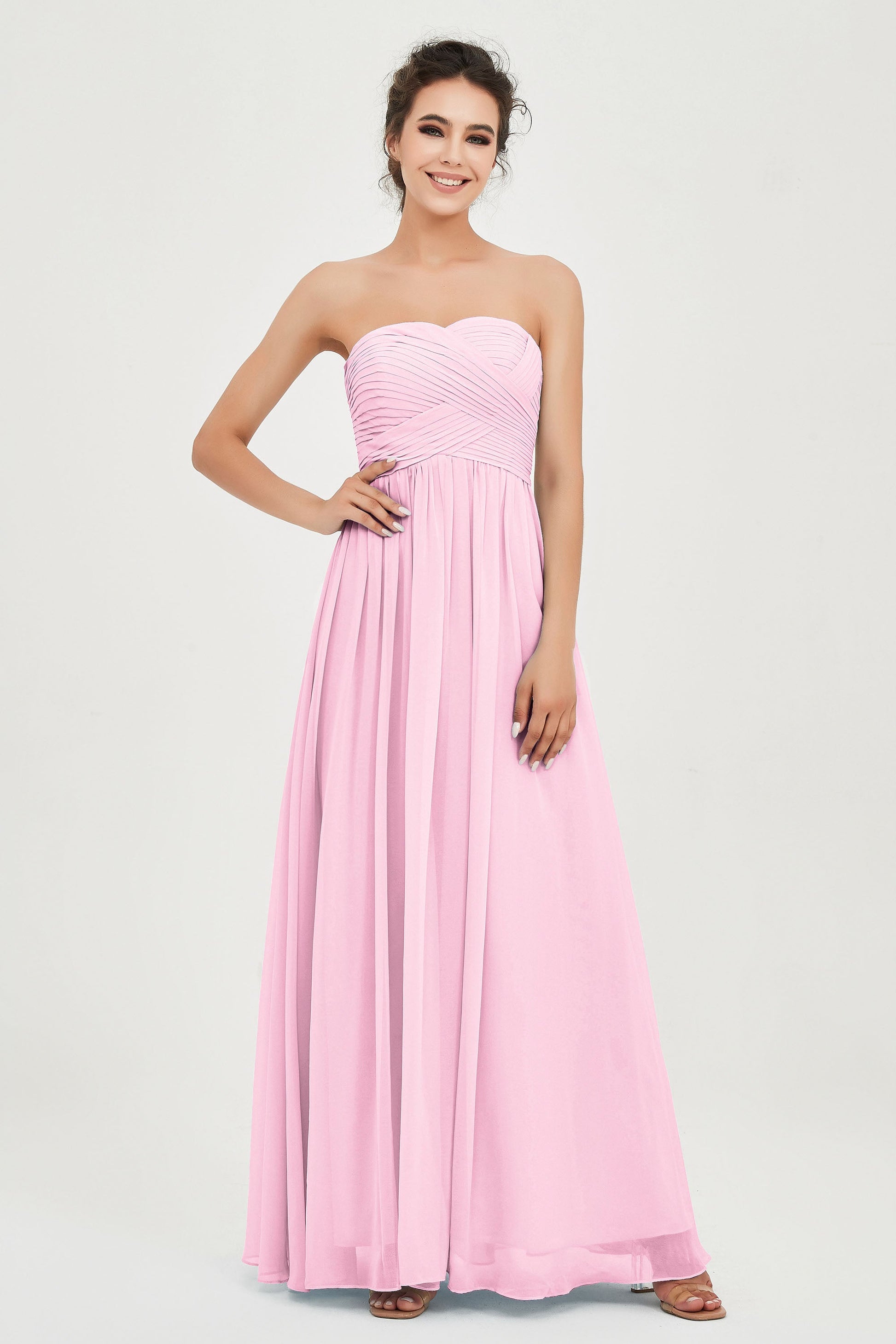 rachel pink bridesmaid dress The Rachel