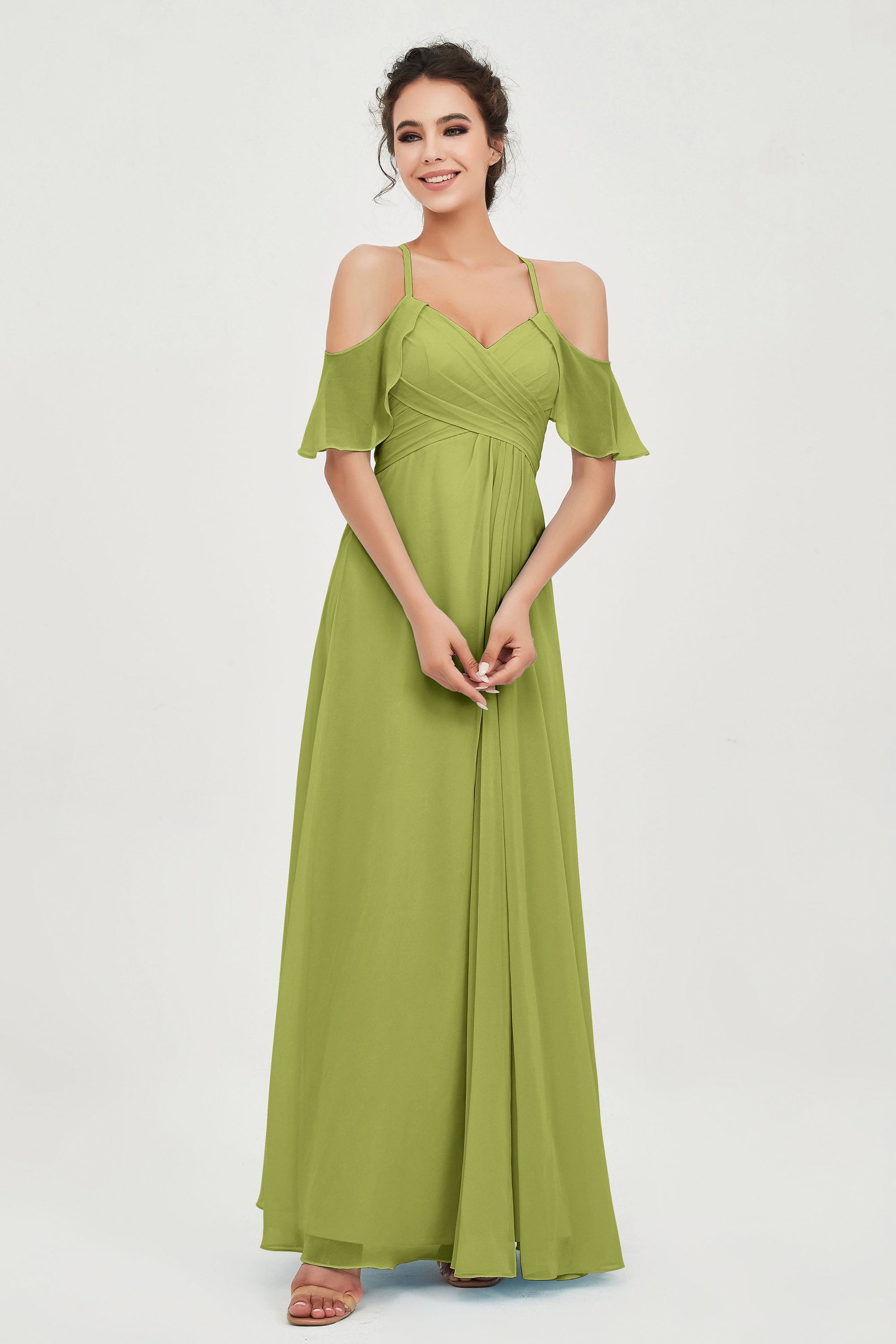 clover ruffle maxi dress Clover Ruffle Maxi Dress Love Shack
